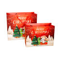 Gift Wrapping Bags Snowman Handbag Santa Claus Handbag Storage Bag Paper Gifts Bag Christmas Gifts Bag Paper Handbag. 