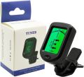 Guitar Tuner Clip on Digital Electronic Tuner for Guitar, Bass, Ukulele, Violin, Mandolin, Banjo Acoustics Calibration Tuner. 