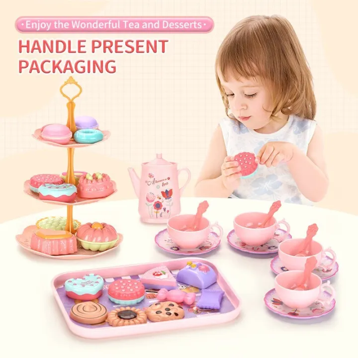 Toy%20Tea%20Set%20For%20Little%20Girls.Tea%20Party%20Set%20Toys%20For%20Kids%20Girls%20Pretend%20Play%20Snack%20Toy.Toddler%20Afternoon%20Tea%20Sets%20Toys%20-%20Image%202