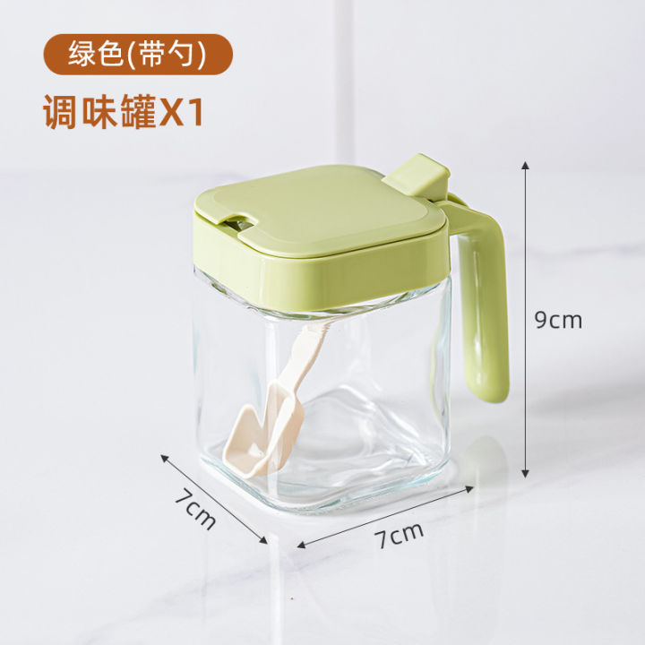 Glass%20seasoning%20box%20kitchen%20seasoning%20bottle%20flip%20spoon%20seasoning%20bottle%20light%20seasoning%20jar%20box%20combination%20set%20-%20Image%204