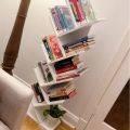 Standard Bookcase tree Shape Wall Side Fixture Book Stand For Home Decor, Office, library, Entryway, waiting area. 