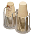1 Piece Paper Cup Dispenser Cup Holder Cup Organizer Storage Cup Dispenser 23x13cm B. 
