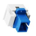 Sc Fiber Optic Adapter Sc F/f Keystone Module For Wall Panel Wiring Board Panel Installation Box. 