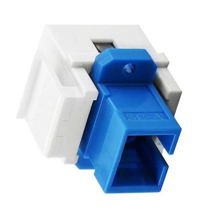 Sc%20Fiber%20Optic%20Adapter%20Sc%20F/f%20Keystone%20Module%20For%20Wall%20Panel%20Wiring%20Board%20Panel%20Installation%20Box%20-%20Image%205