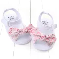 I Love Daddy&Mummy Summer New Baby Girl Sandals Soft Cotton Floral Toddler Girls Shoes Cute Bows Princess Baby Girl Sandals. 