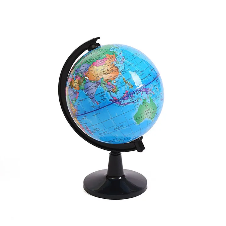 World Earth Globe Map Educational Learning Toy School Teaching Tools Home Gift (14.2cm)