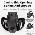 ROCKBROS Bicycle Rear Bag Feflective Waterproof Saddle Seatpost Cycling Double Open Storage Panniers MTB Road Folding Bike Tail Light Bags. 