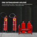 【ZOSR】Fire Extinguisher Storage Holder Metal Fire Extinguisher Shelf Heavy Duty Fire Extinguisher Rack. 