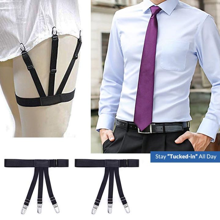 Shirt stays clip Adjustable Holder for Men / women (ssc)