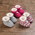 Toddler Winter Warm Boots Newborns Prewalkers Cotton Unisex Baby Boys Girls First Walkers Knitted Footwear Indoor Shoes. 