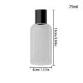 75 ml Refillable Bottle Press Cap Storage Container Bottle. 