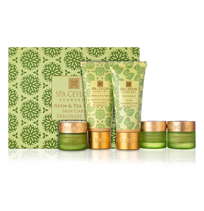 Spa Ceylon- Neem & Tea Tree- skin Care Discovery Set