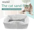10Pcs Reusable Cat Feces Filter Hands Free Lazy Shovel Free Cat Litter Bag Lazy Shovel Free Cat Litter Bag L. 