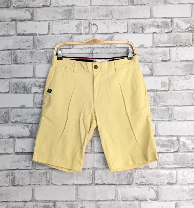 D-Blaq Men's Light Yellow Short