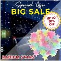 Radium stars wall stickers 50pc and 25pc kids glowing toys stickers Radium Stars Radium Stickers Night Glow Radium Stars Kids Wall Stickers Plastic Redium. 