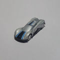 Hot Wheel CRESCENDO SUPER CHROMES Small Toys Cars. 