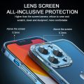iphone Transparent Back Cover For 13 13 Pro 13 Pro Max 13 Mini Ultra Thin Lens Protection Phone Case For iPhone13 Pro Max Soft Back Cover iPhone 13  mini Transparent Silicone Case. 