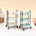 Doll house home furnishings mini kitchen rack movable electrical rack MJK. 