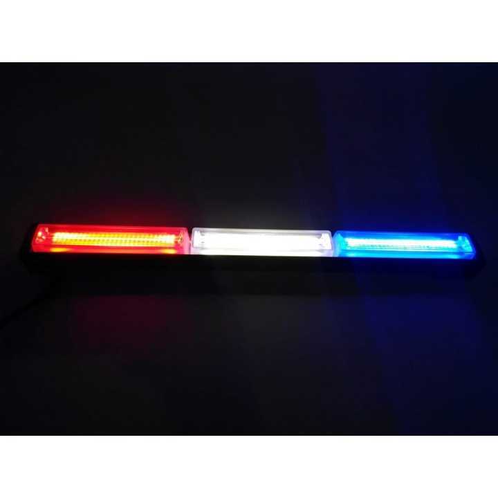 VIP Light bar 18 inch Cob light bar RED/WHITE/BLUE VIP light bar
