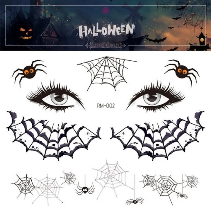 %5BFeatured%5D%20Halloween%20Fake%20Tattoo%20Face%20Sticker%20/Spider%20Web%20Scar%20Tattoo%20%20Face%20Temporary%20Tattoo%20Sticker%20/Wound%20Realistic%20Injury%20Scar%20Tattoo%20Sticker%20for%20Halloween%20Makeup%20Body%20Art%20-%20Image%209