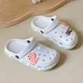 【ZOSR】Women Waterproof Slippers Summer Outdoor Women Slides Soft Sole Garden Shoes Flat Sole Girls Clogs Sandals. 