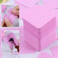 200PCS/Box Lint-Free Nail Polish Remover Cotton Gel Remover Cleaner Paper Pad Eyelash Glue Clean Cotton Sheet Nail Cotton Pads. 