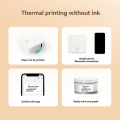 Portable Mini Printer Thermal Label Printer Self-Adhesive Sticker Labels Printer Pocket Handheld Barcode Machine. 