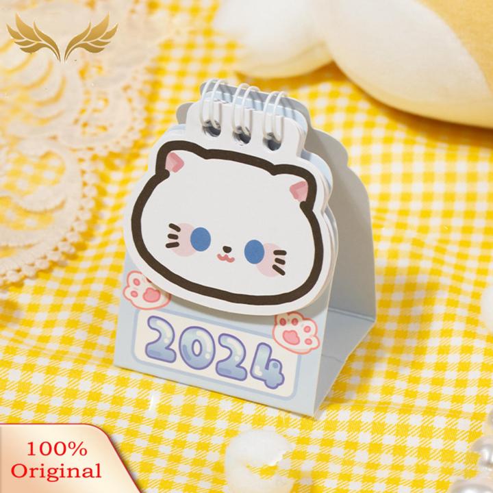 SuperRide%20Durable%20Desk%20Calendar%20Compact%20Cartoon%20Desk%20Calendar%20Cute%20Kawaii%20Design%20for%20Daily%20Organization%20Portable%20Space-saving%20Planner%20-%20Image%208