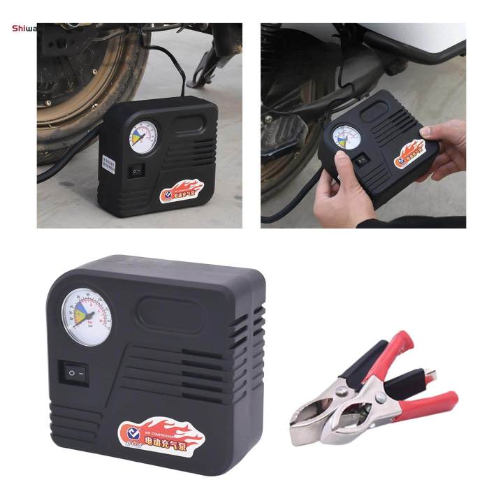 Motorcycle Tire Inflator Ball Motor Tire Pump 12V Portable Air | Daraz.lk