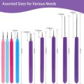 14 Pieces Paper Quilling Tools Slotted Kit,Assorted Sizes Rolling Curling Quilling Needle Pen for Art Craft DIY Paper. 