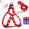 PAW PRINT SMALL DOG HARNESS. 
