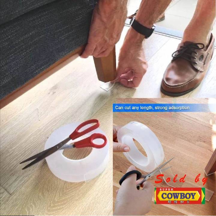 Nano%203%20Meter%20&%201%20Meter%20Tape%20Nano%20Transparent%20Magic%20Gel%20Tape%20Multi%20Function%20Multi%20Purpose%20Seamless%20Double%20Side%20Tapes%20Strong%20Stick%20Removable%20Washable%20and%20Reusable%20Tape%20-%20Image%207