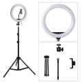 Photo LED Selfie Stick Ring Fill Light Ring Lamp With Stand Tripod. 