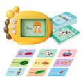 Baby Flash Cards Reader Audible Flash Cards Machine Early Educational Learning Toys with 60PCS Cards for Toddlers Boys Girls. 