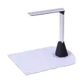Portable High Speed USB Book Image Document Camera Scanner 5 Mega-pixel HD High-Definition Max. A4 Scanning Size with OCR Function LED Light for Classroom Office Library Bank. 