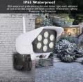 Solar Power Dummy Security Camera Fake LED Blink Light Outdoor Surveillance CCTV. 