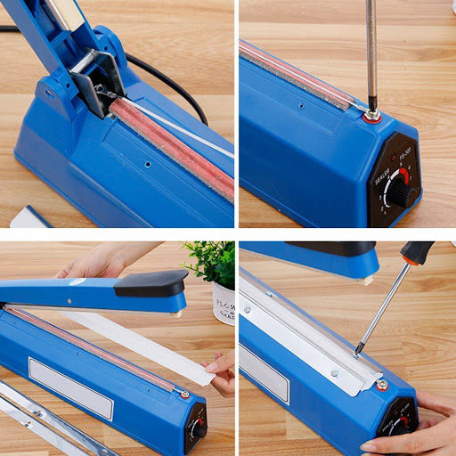 Impulse Sealer PFS - 100 For Food Pack Packaging Plastic Bag Vacuum ...