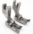 Hinged Presser Foot with RIGHT or LEFT Rising / Gauge Foot with Guide for Industrial Sewing Machines / Part# 12463HR & 12463HL / Steel Presser Foot with All Sizes LEFT & RIGHT / For JUKI, BROTHER, ZOJE, WORLDEN, JACK. 