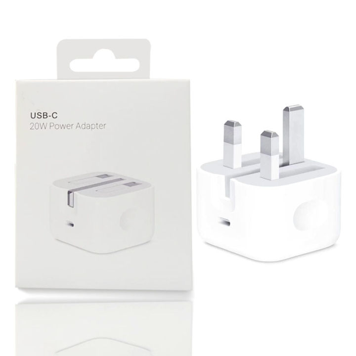 Genuine Apple 20W USB-C Power Adapter iPhone Charger with