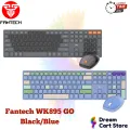 FANTECH WK895 GO Pop Office Wireless Keyboard Mouse Combo. 