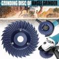 Wood Grinding Wheel Angle Grinder Disc for Woodwork Angle Grinders Polishing Blue. 