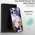 Kawaii Anime Girl A-Alya Phone Case For iPhone 16 15 14 13 12 11 Pro Max Plus Mini Magnetic Magsafe Wireless Charging Cover. 
