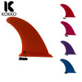 KOKKO 9inch Surf & SUP Single Fin Detachable Center Fin Replacement Quick Release Paddle Board Fin For Longboard, Surfboard And Paddleboard. 