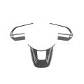 3Pcs/Set Car Steering Wheel Decoration for TOYOTA Raize 200 Series 210A 2021 VELOZ 2022 Carbon Fiber. 