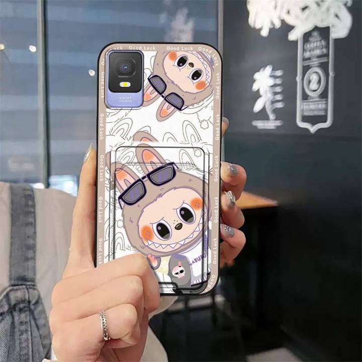 Full%20wrap%20Cover%20Phone%20Case%20For%20TCL%20403%20Shockproof%20Silicone%20Dirt-resistant%20Card%20sleeve%20Waterproof%20Card%20slot%20Back%20Cover%20-%20Image%2010