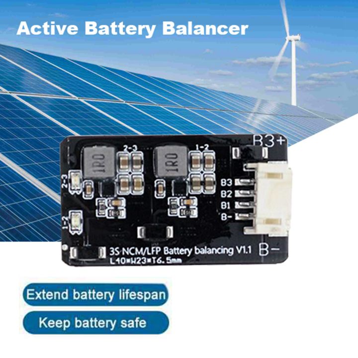 1PCS%201.2A%203S%20Active%20Equalizer%20Balancer%20Equalizer%20Module%20Li-Ion%20Lifepo4%20Lithium%20Battery%20Active%20Balancer%20BMS%20-%20Image%202