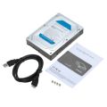 Single Bay 2.5" to 3.5" Inch SATA Converter Adapter USB 3.0 External Hard Drive Enclosure Internal HDD & SSD Tray Caddy Internal Mobile Rack Docking Station Hot Swap. 