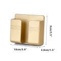 Wall Mounted Self-Adhesive Organizer Air Conditioner TV Remote Control Storage Box Mobile Phone Plug Holder Multifunction USB Charging Stand. 