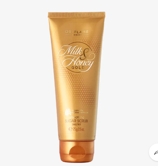 Oriflame_Milk & Honey Gold Smoothing Sugar Scrub 75ml