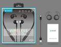 CELEBRAT A16 Bluetooth Wireless Neck Hanging Magnetic Black Color Neckband Earphone. 